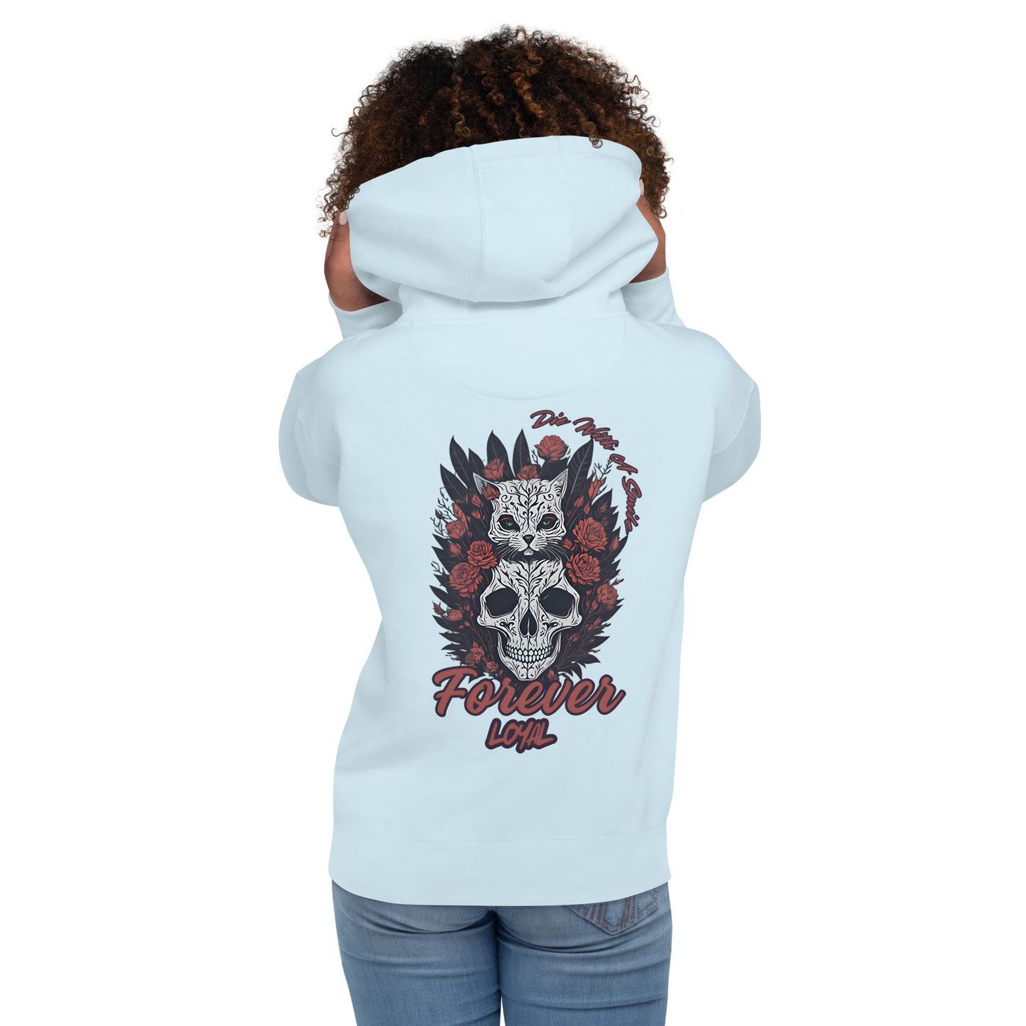 Die With A Smile Cat Lover Hoodie
