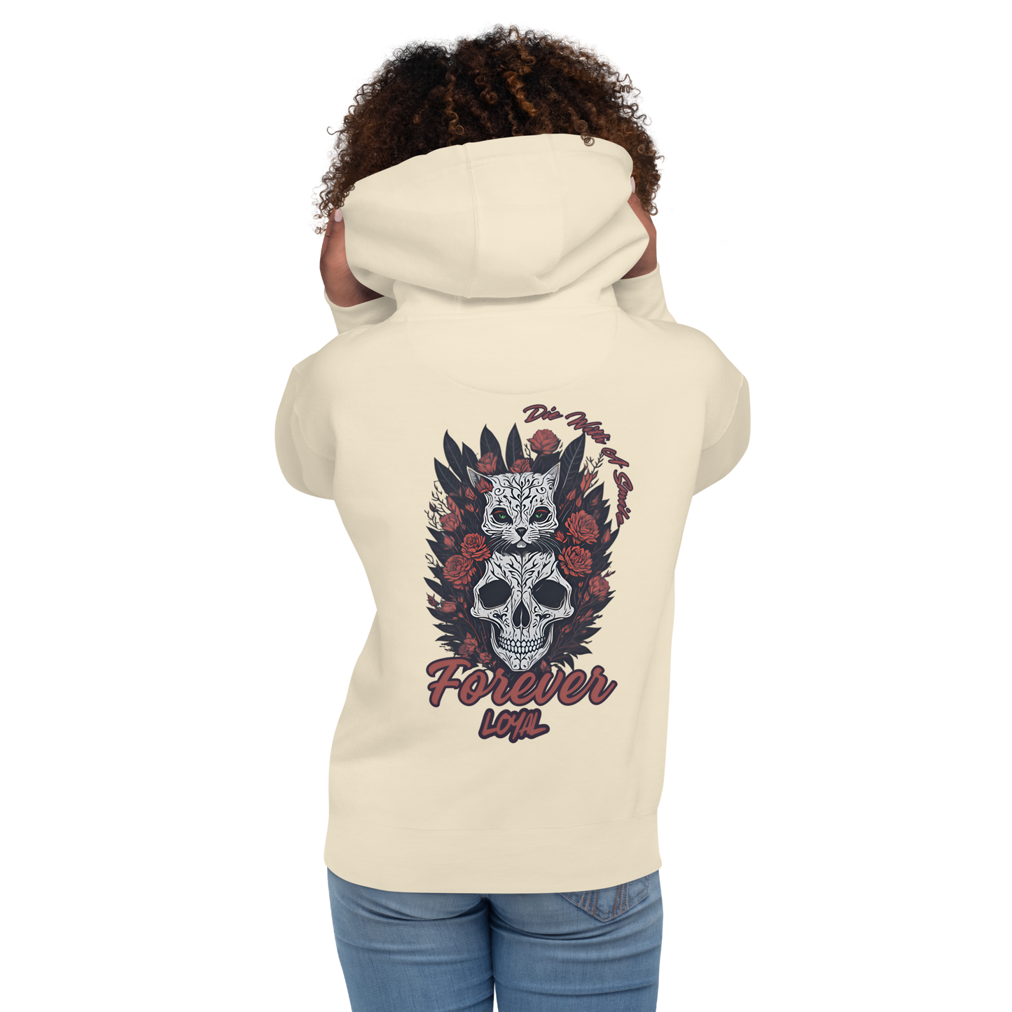 Die With A Smile Cat Lover Hoodie