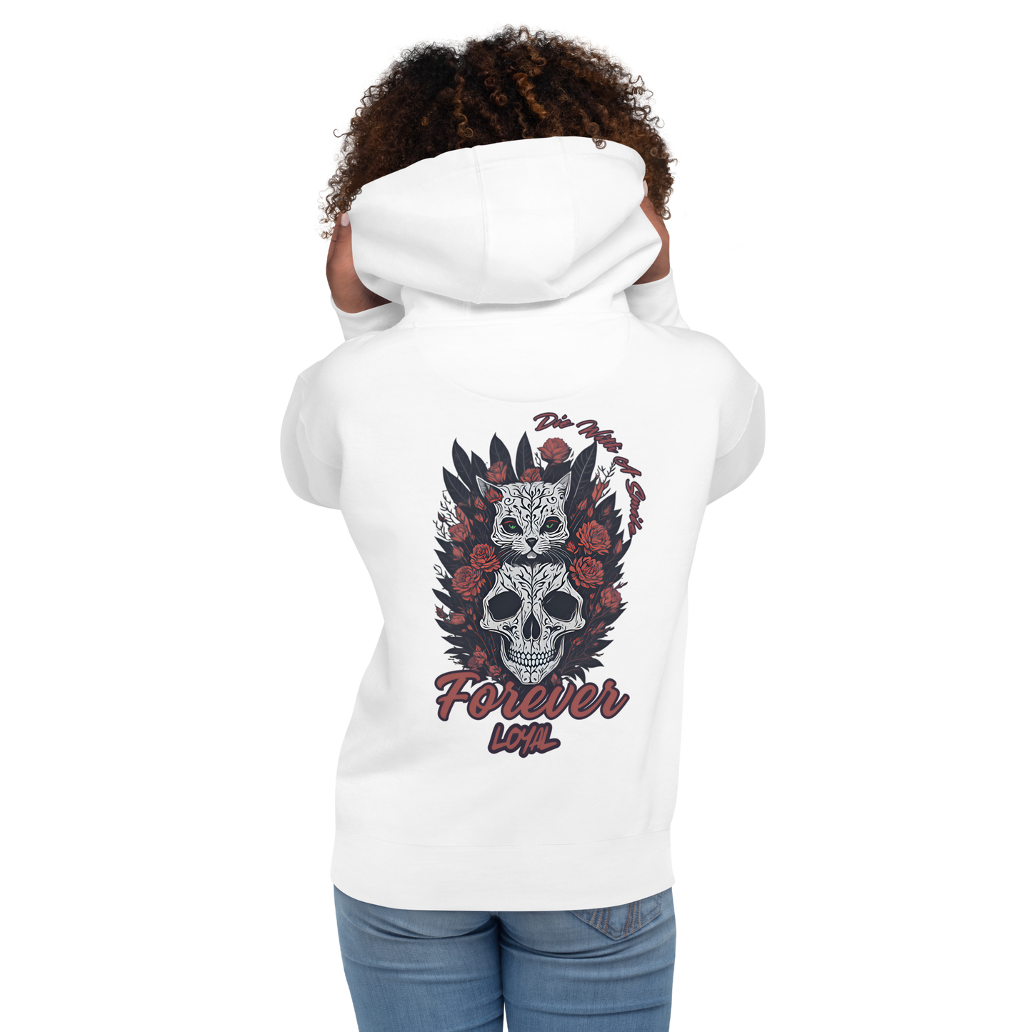 Die With A Smile Cat Lover Hoodie