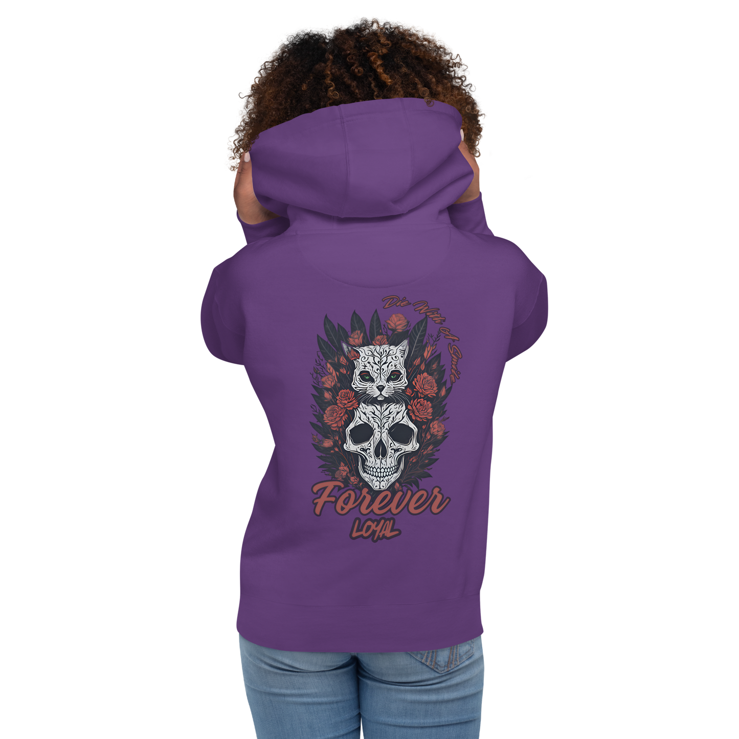 Die With A Smile Cat Lover Hoodie