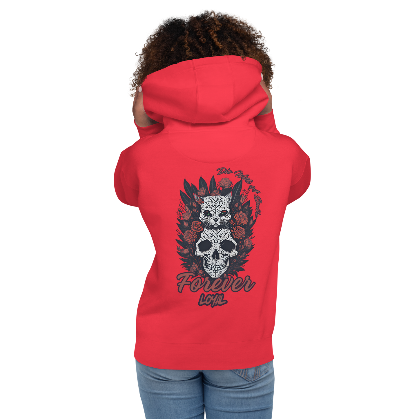 Die With A Smile Cat Lover Hoodie