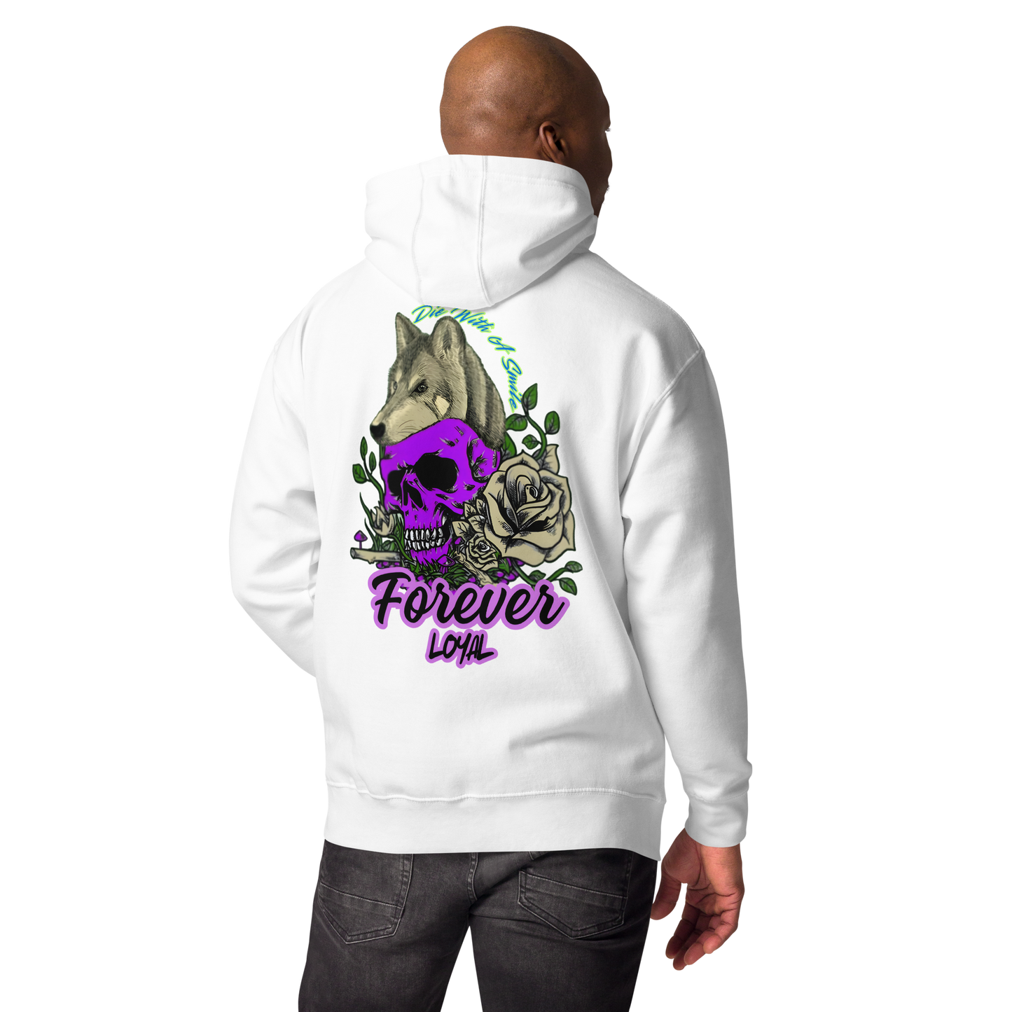 Die With A Smile Dog Lover Hoodie