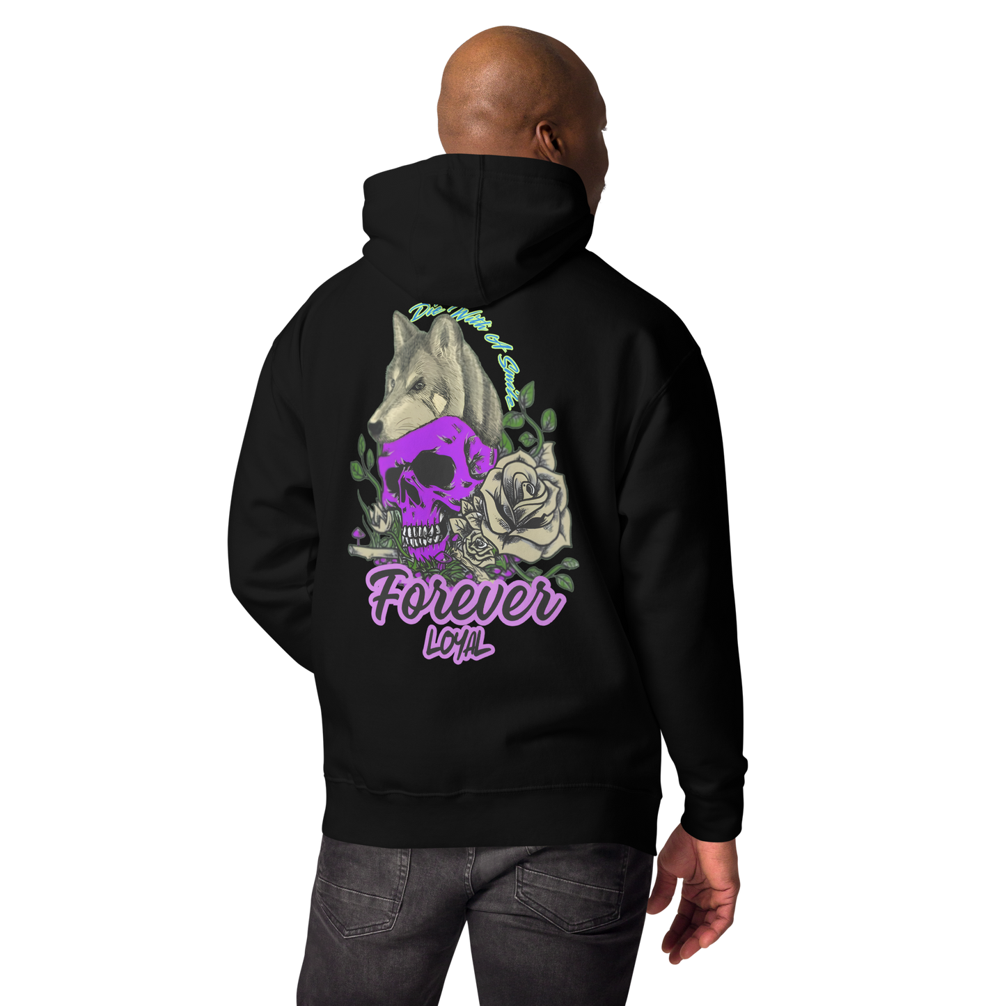 Die With A Smile Dog Lover Hoodie