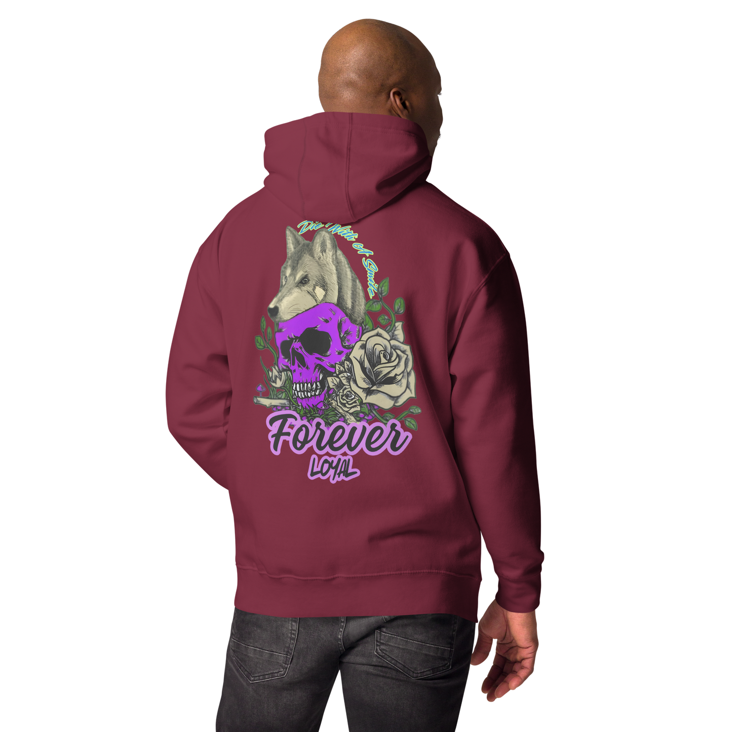 Die With A Smile Dog Lover Hoodie