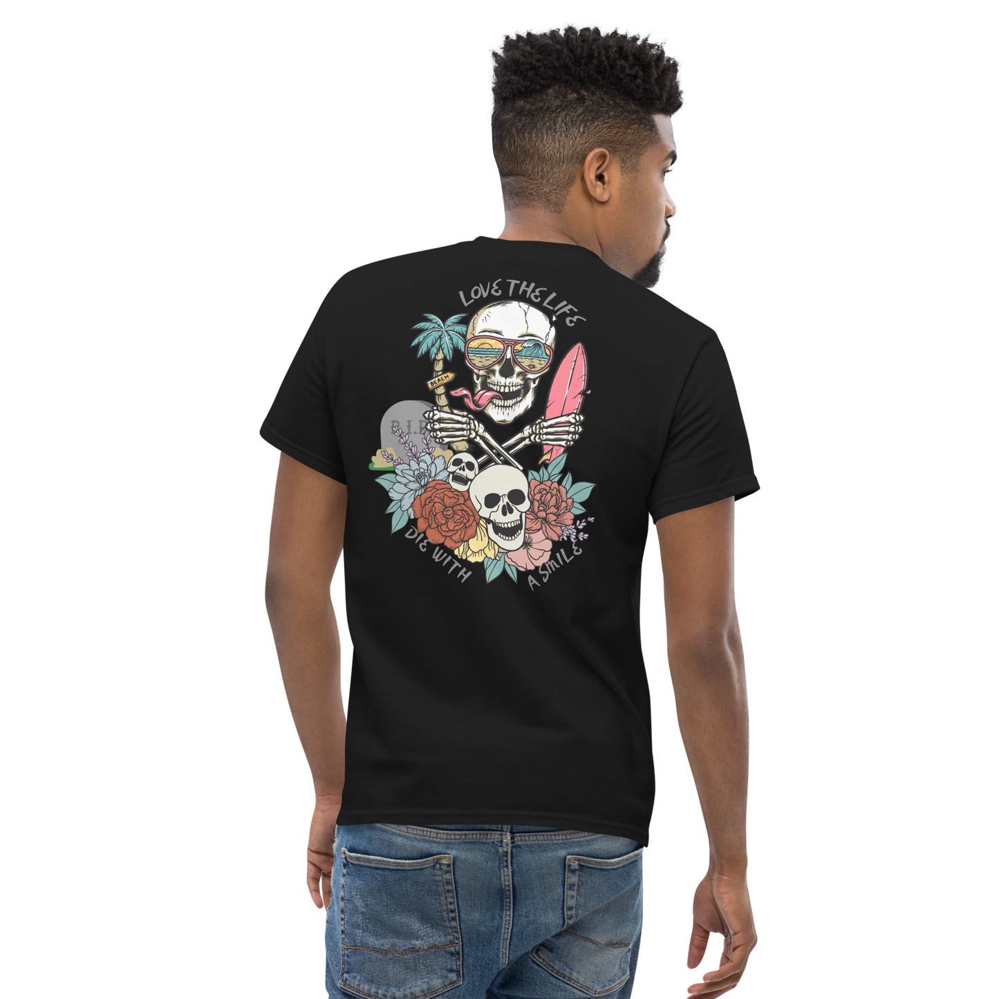 Die With A Smile Dog Lover Tee