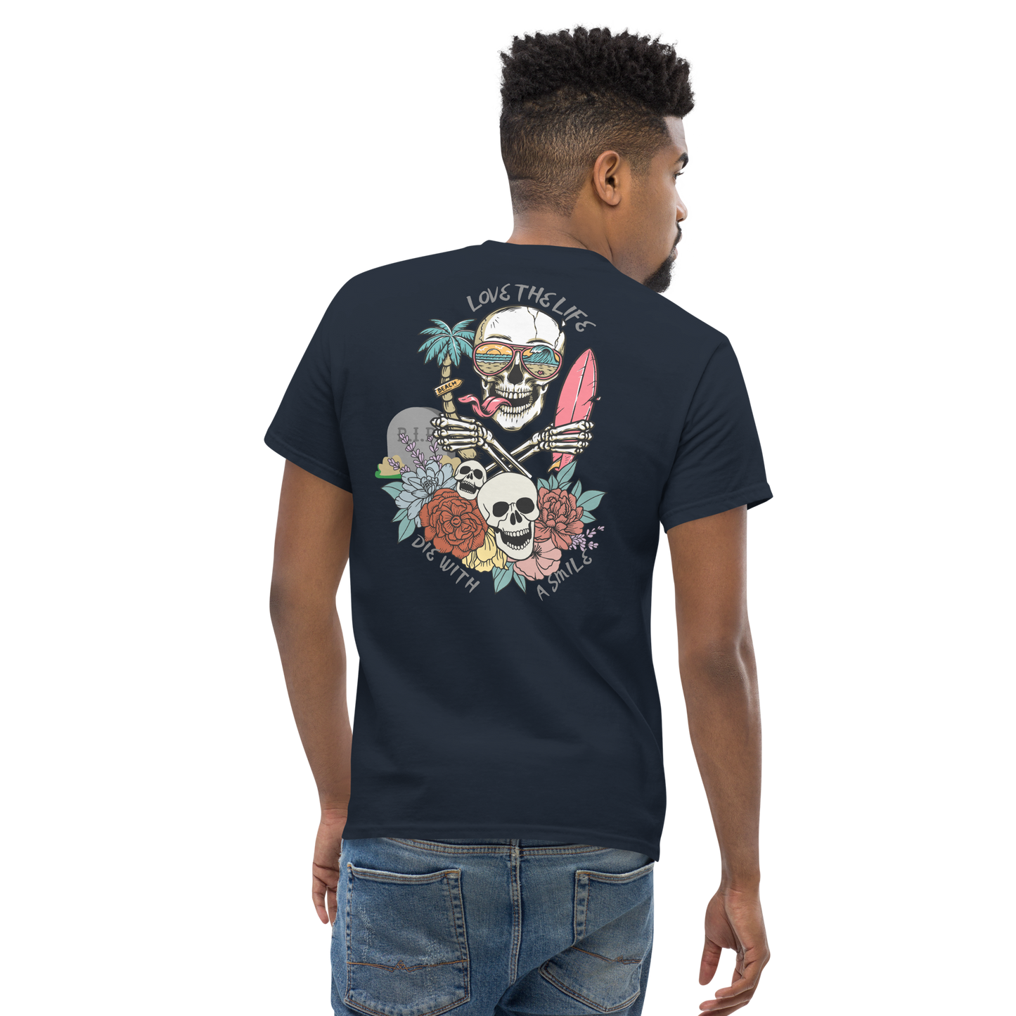 Die With A Smile Dog Lover Tee