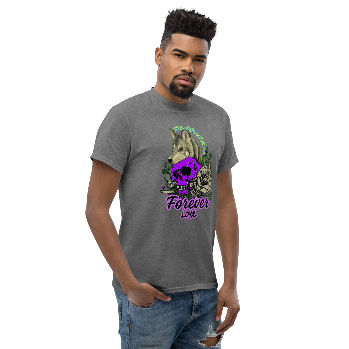Die With A Smile Dog Lover Tee