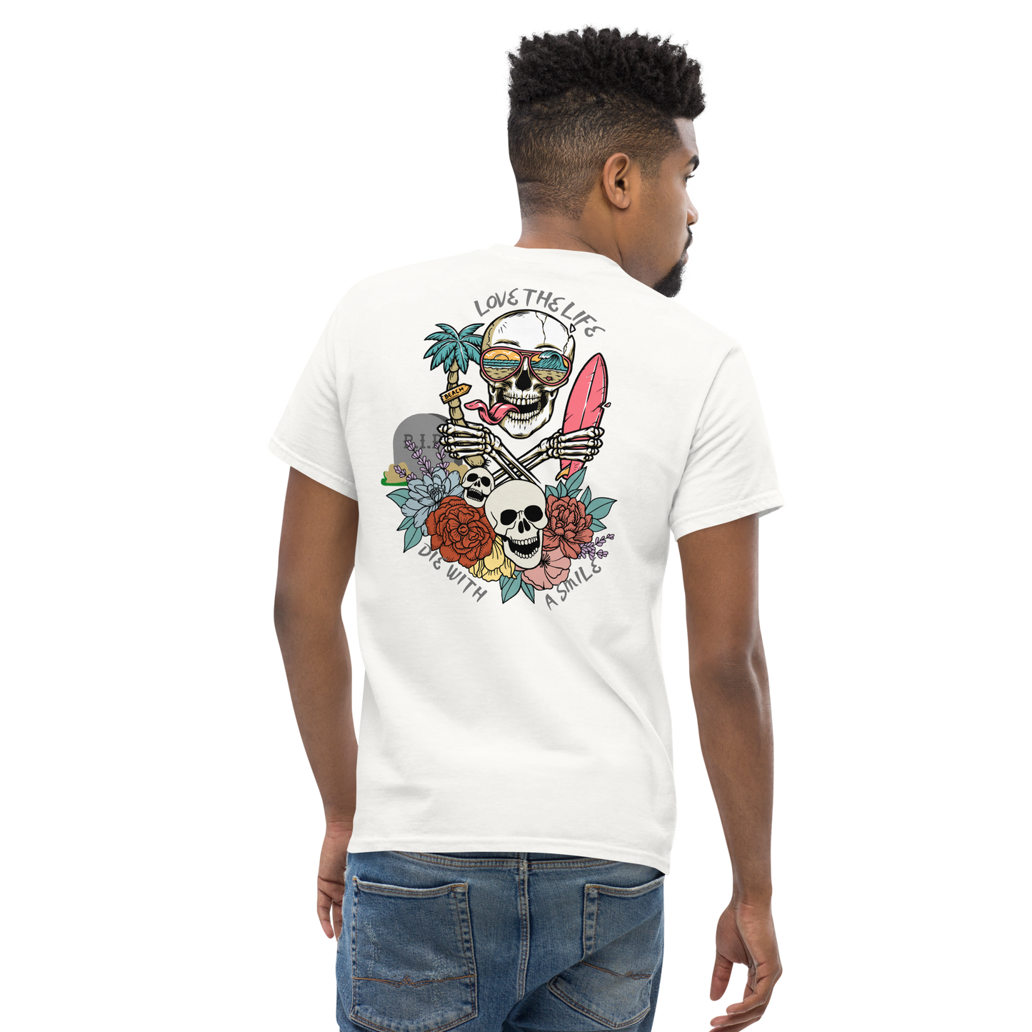 Die With A Smile Dog Lover Tee