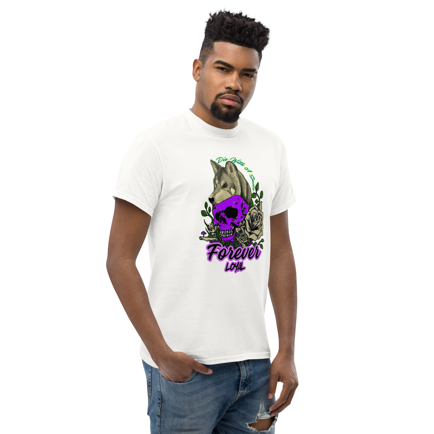Die With A Smile Dog Lover Tee