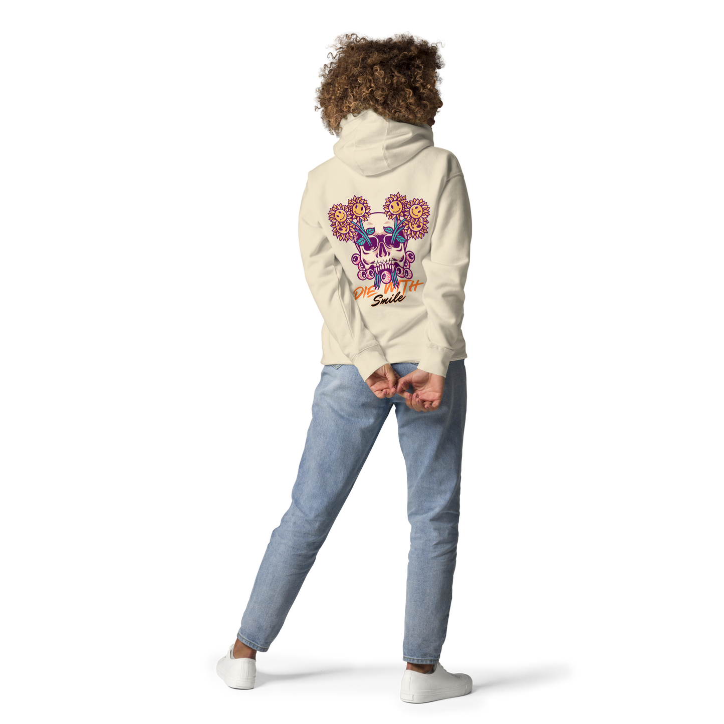 Die With A Smile Happy Hearts Hoodie