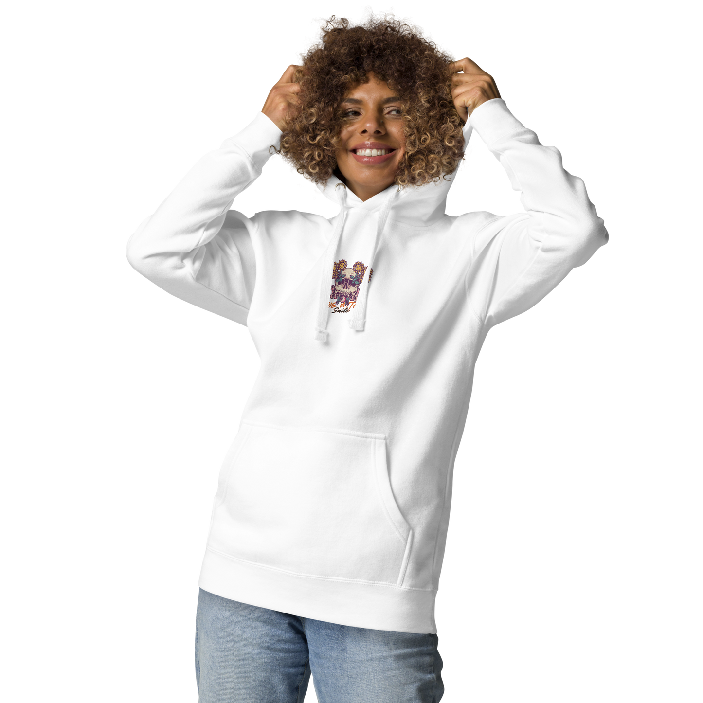 Die With A Smile Happy Hearts Hoodie