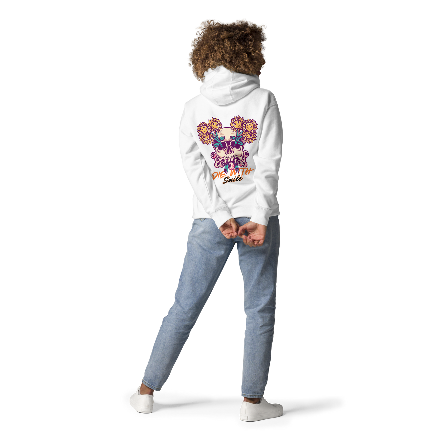 Die With A Smile Happy Hearts Hoodie