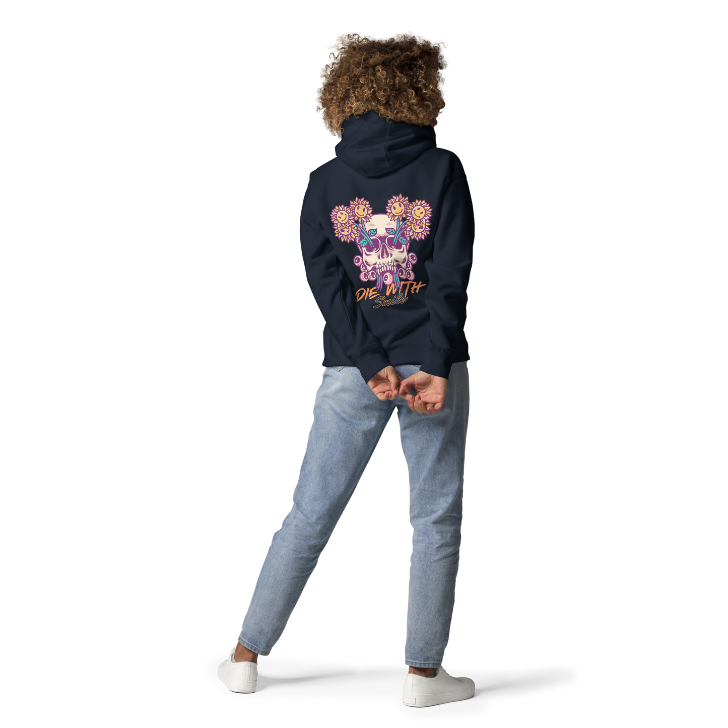 Die With A Smile Happy Hearts Hoodie