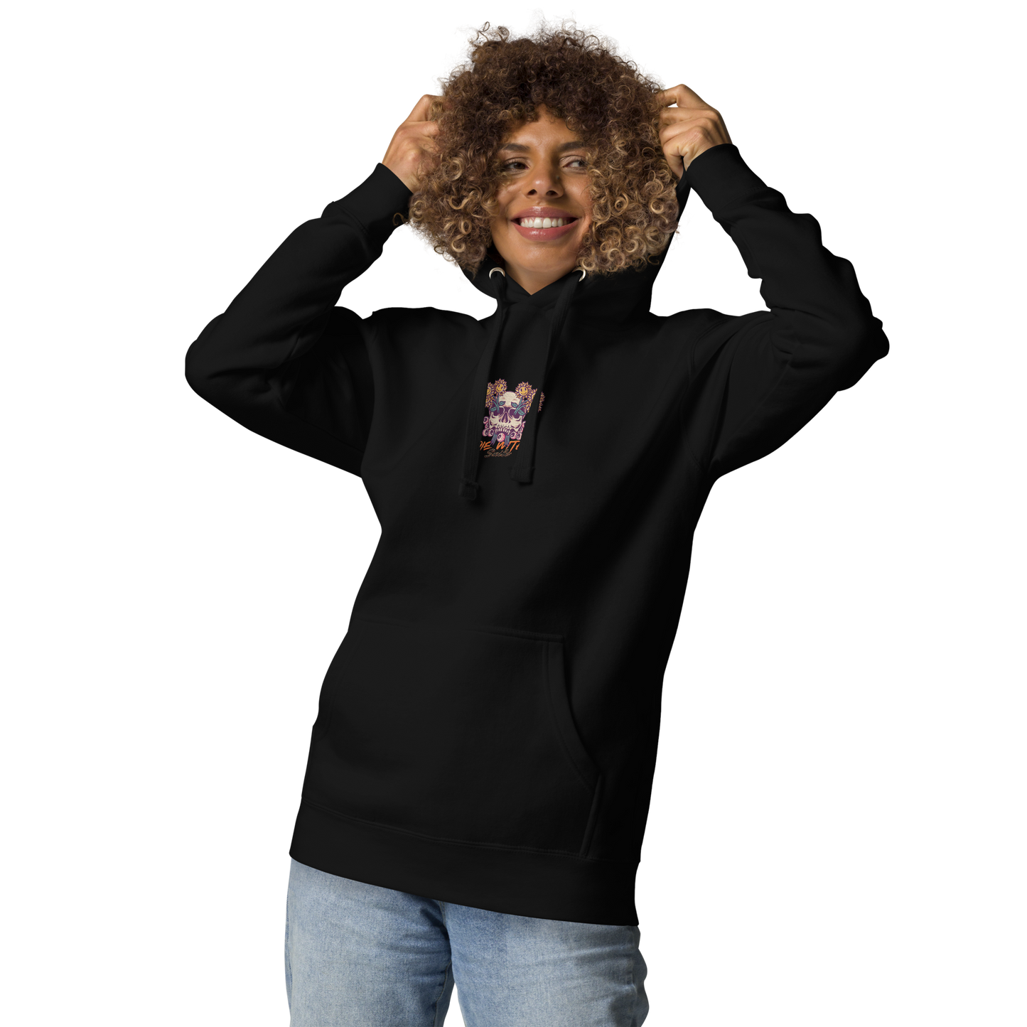 Die With A Smile Happy Hearts Hoodie