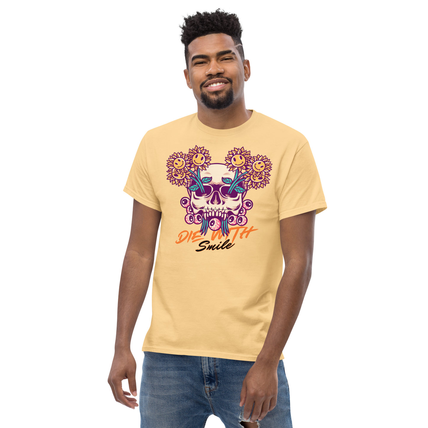 Die With A Smile Happy Hearts Tee