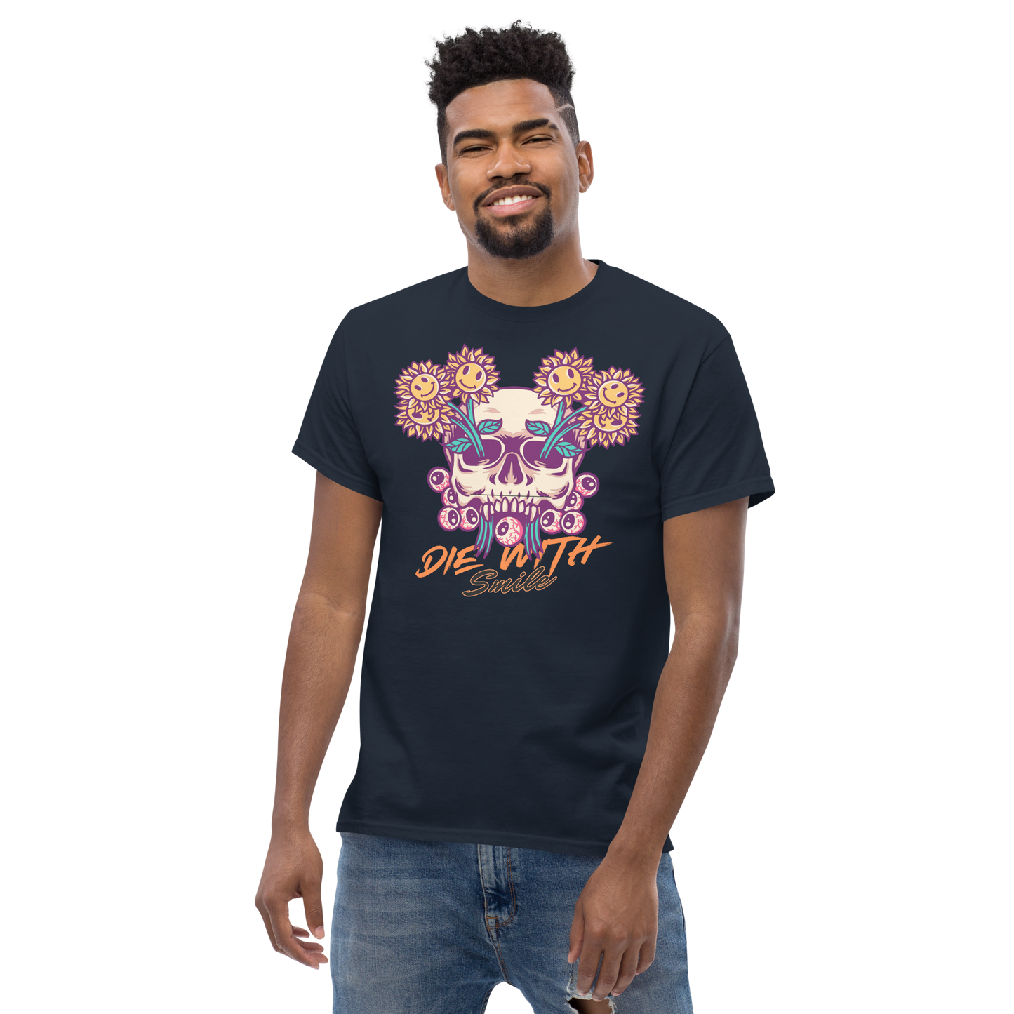 Die With A Smile Happy Hearts Tee