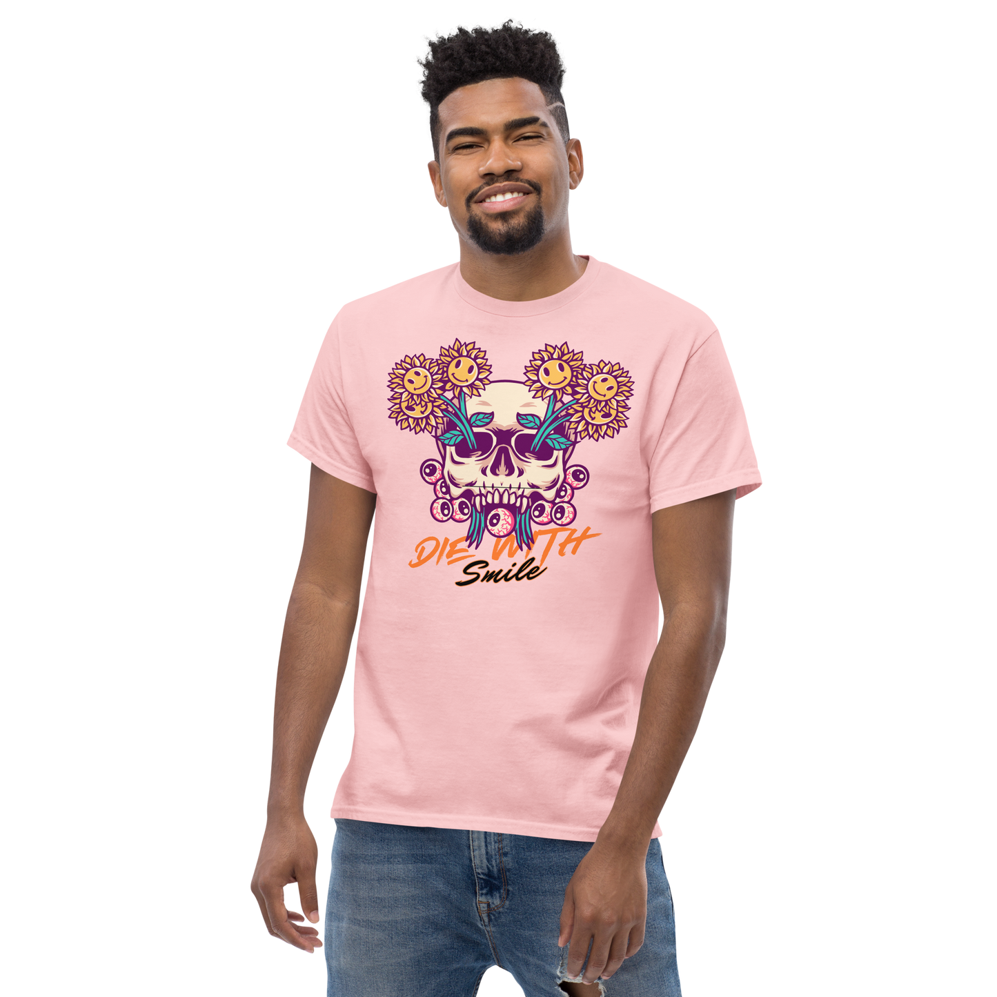 Die With A Smile Happy Hearts Tee