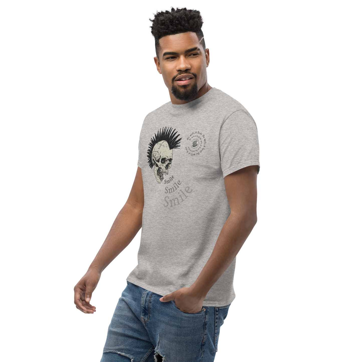 Die With A Smile Live Free Tee