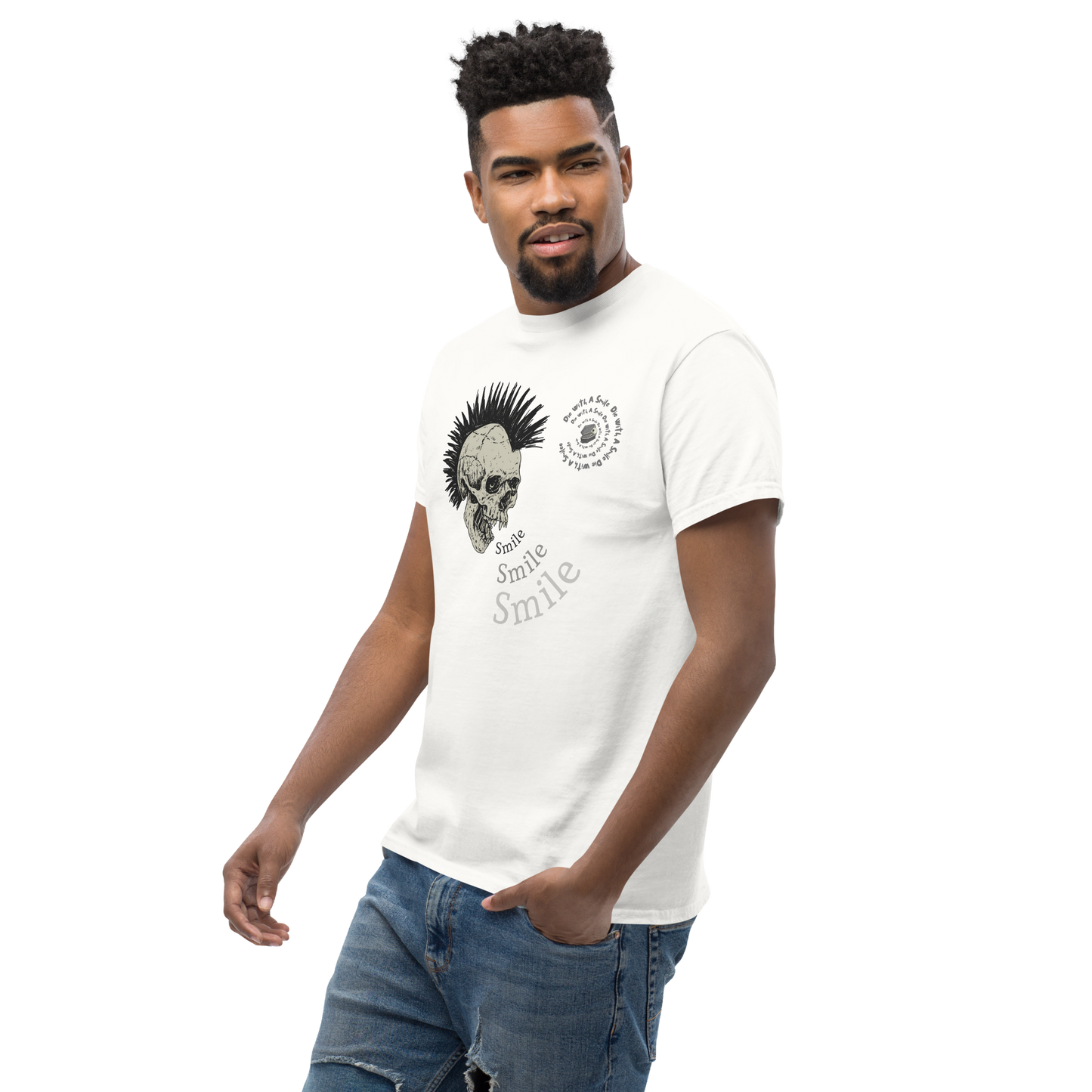 Die With A Smile Live Free Tee