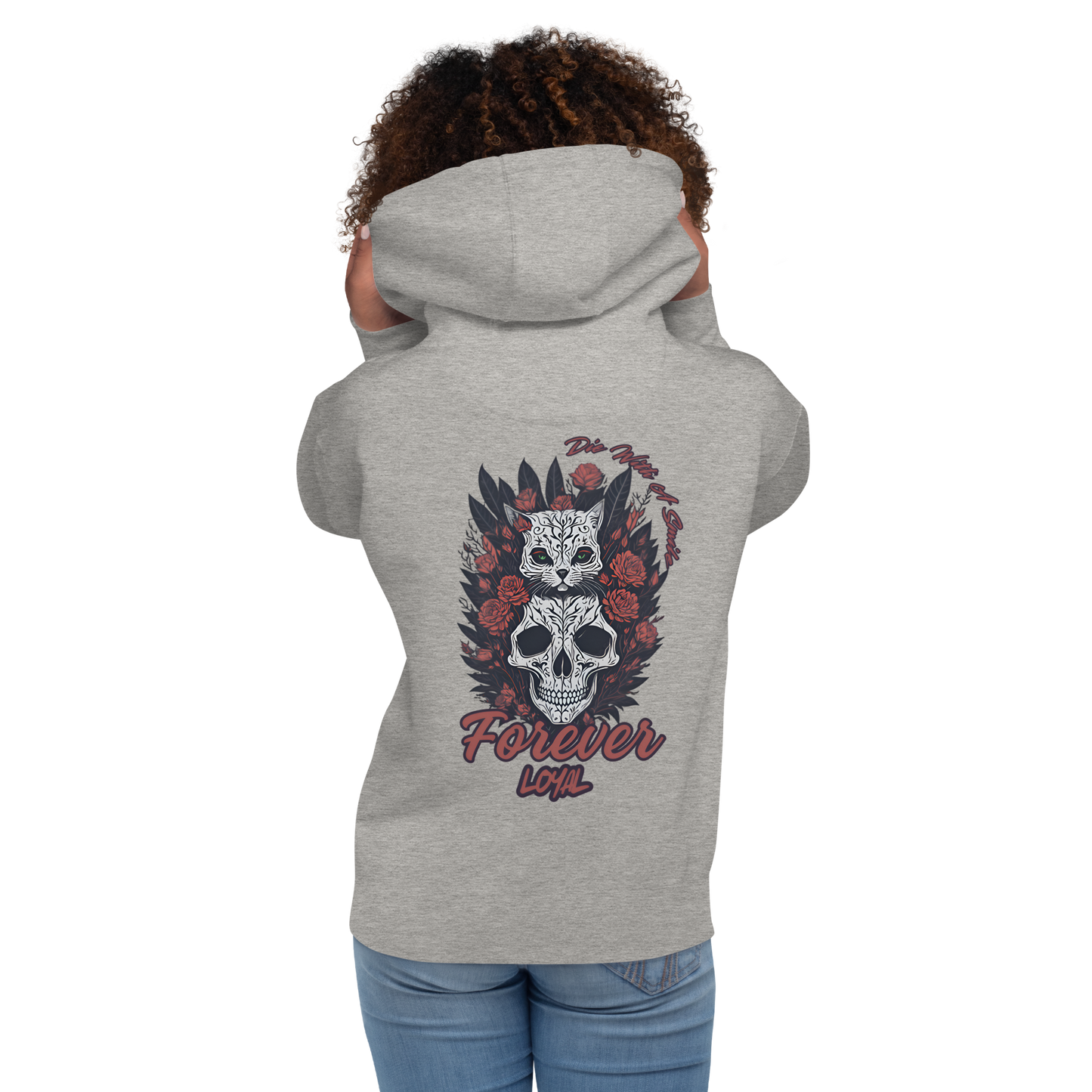 Die With A Smile Cat Lover Hoodie