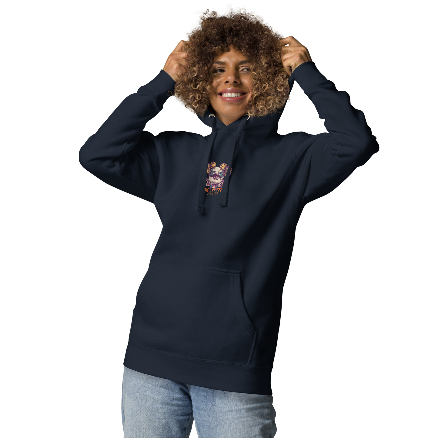 Die With A Smile Happy Hearts Hoodie