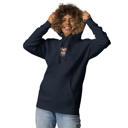 Die With A Smile Happy Hearts Hoodie