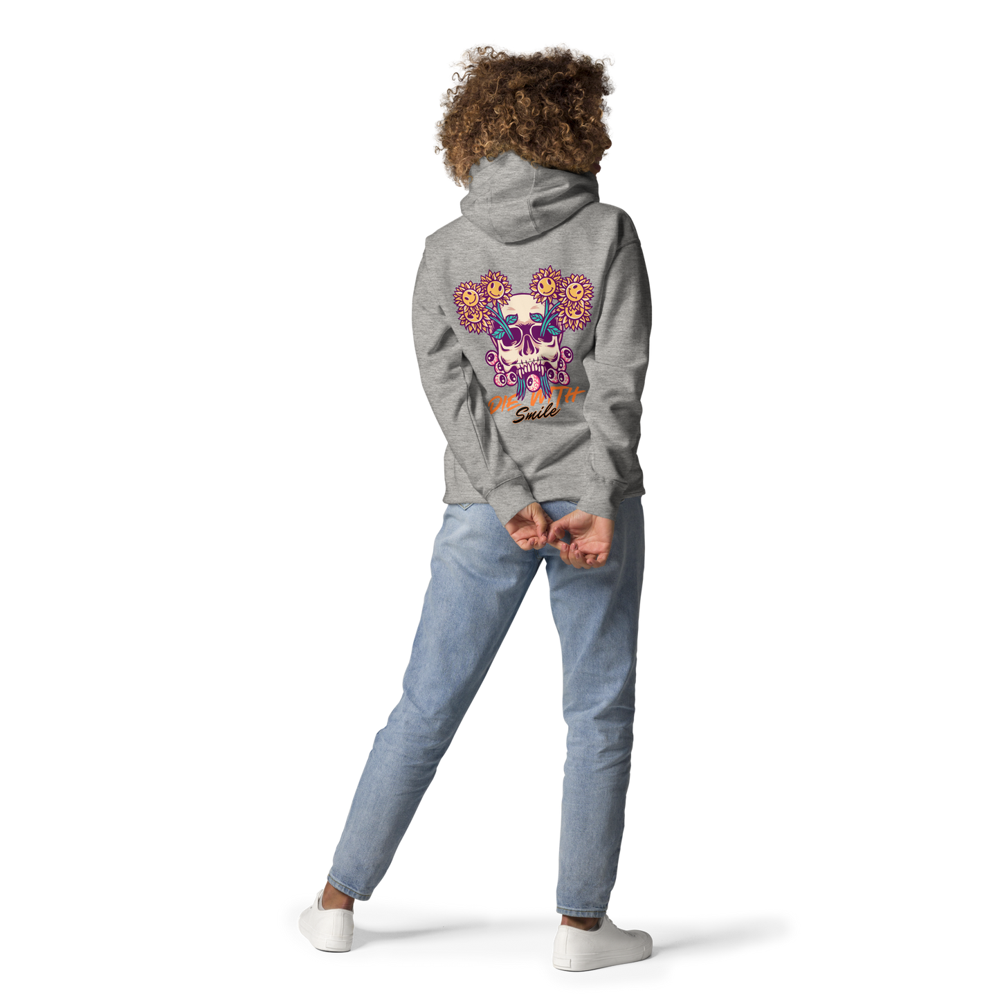 Die With A Smile Happy Hearts Hoodie