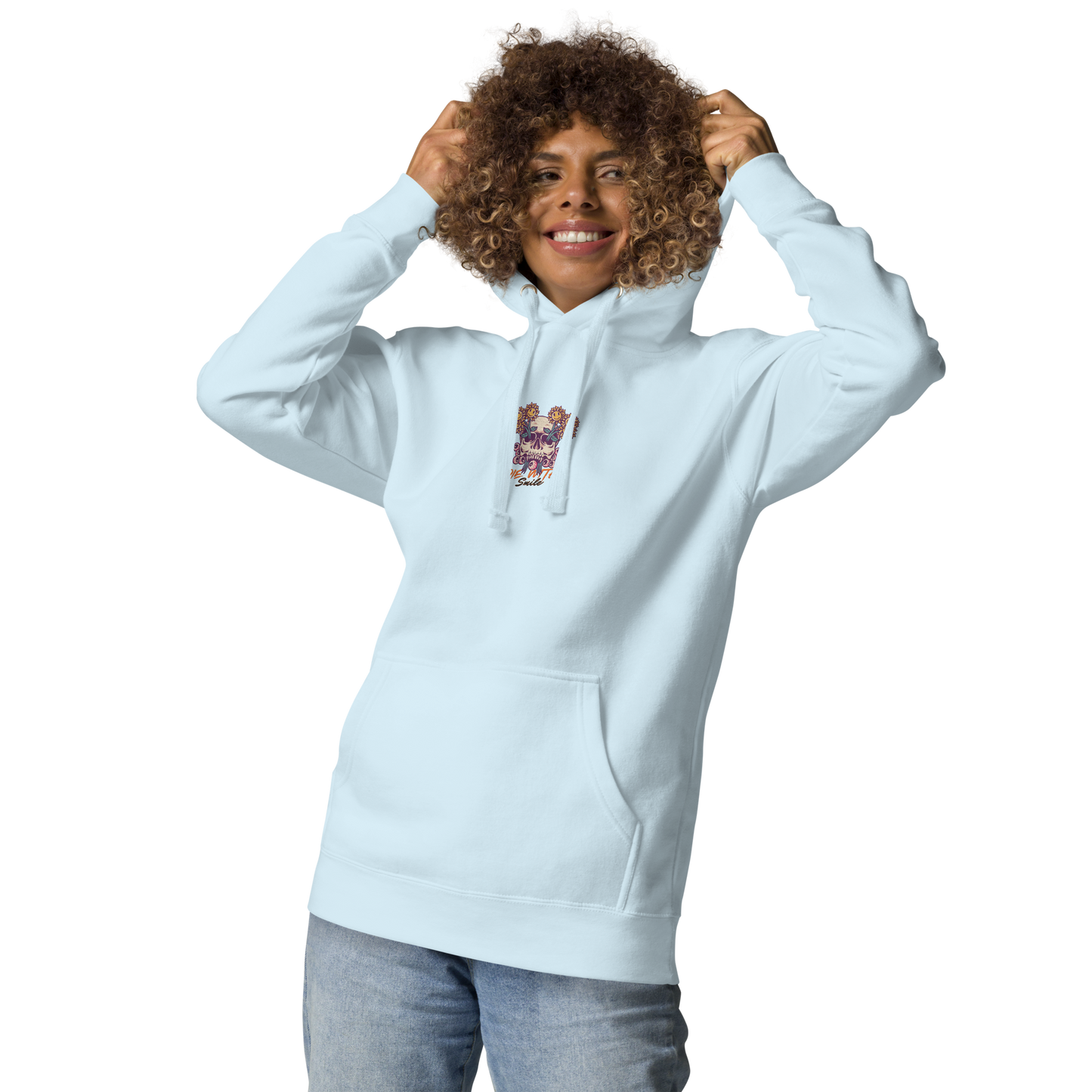 Die With A Smile Happy Hearts Hoodie