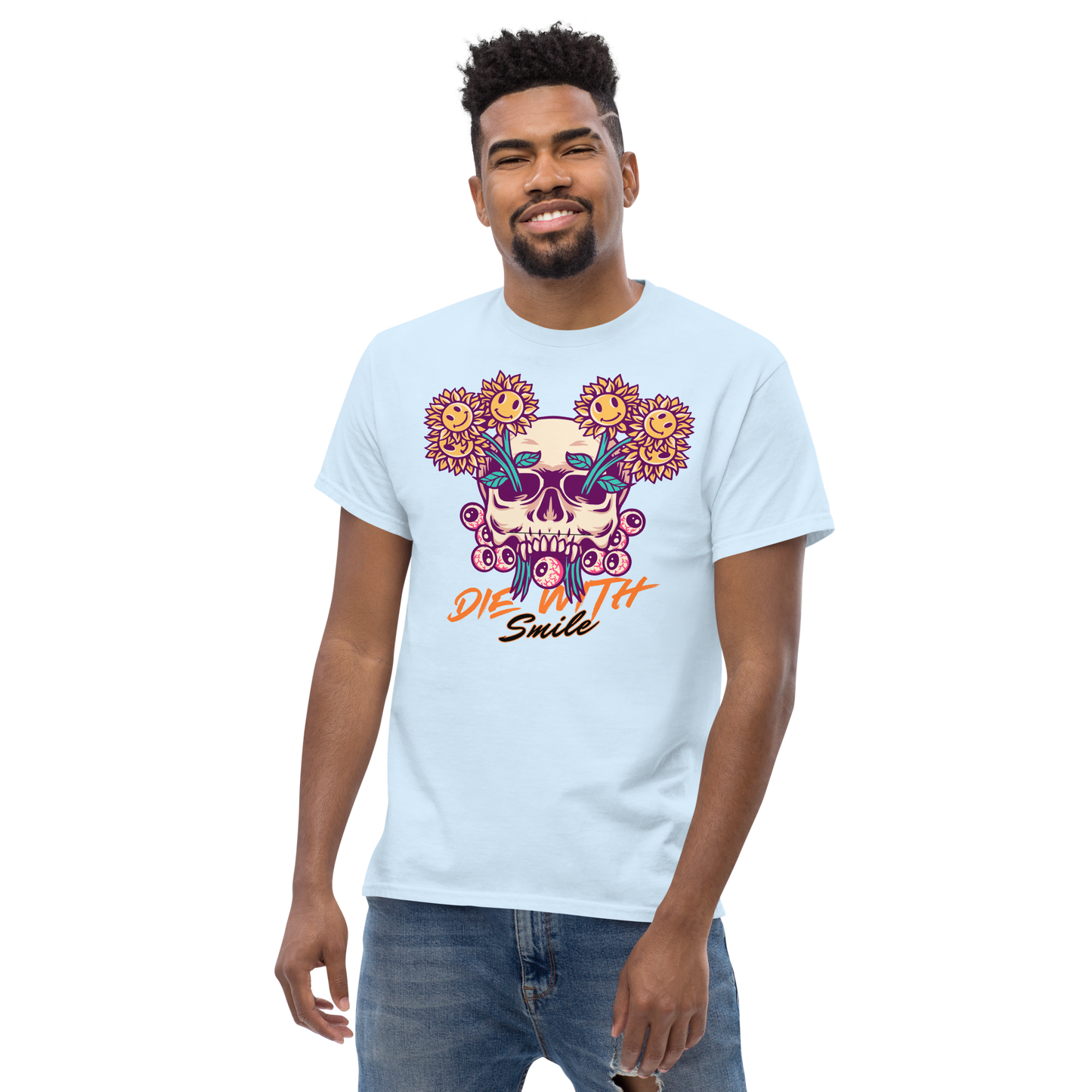 Die With A Smile Happy Hearts Tee