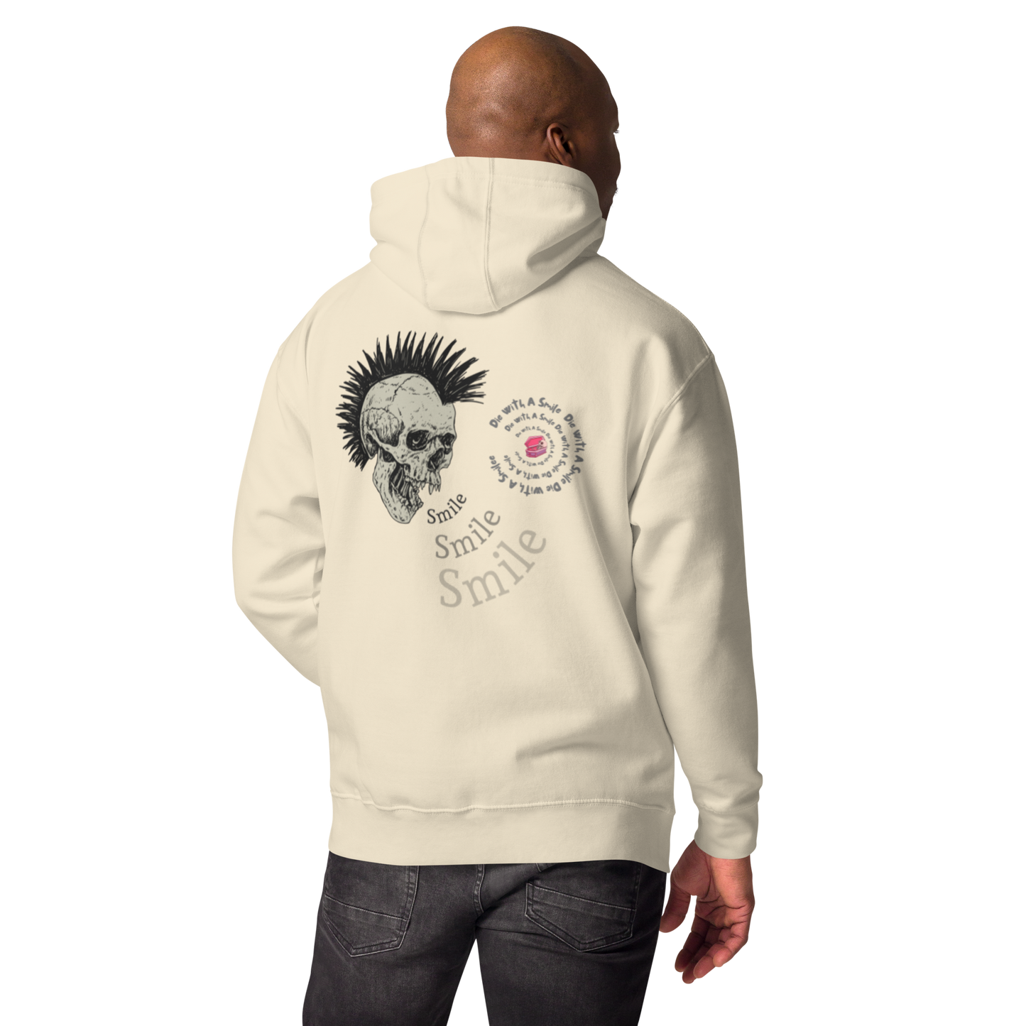 Die With A Smile Live Free Hoodie