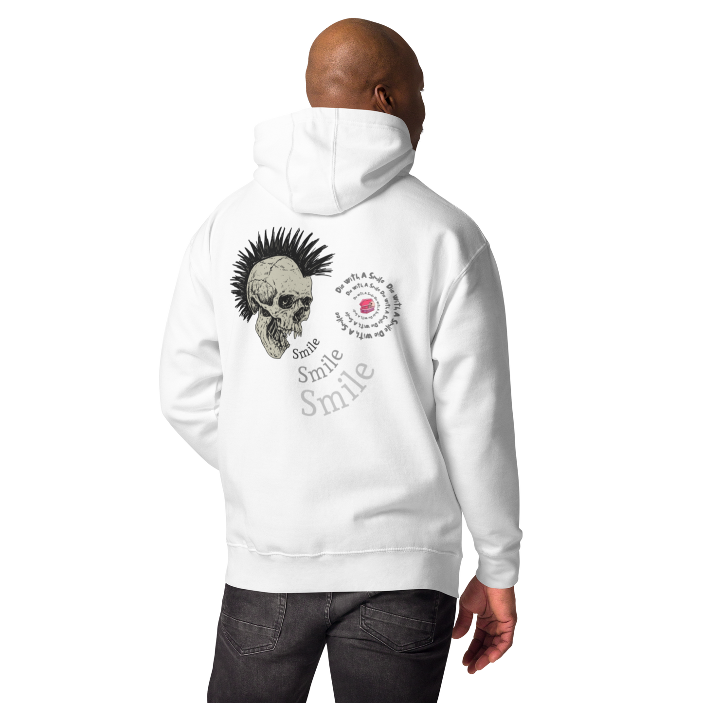 Die With A Smile Live Free Hoodie 