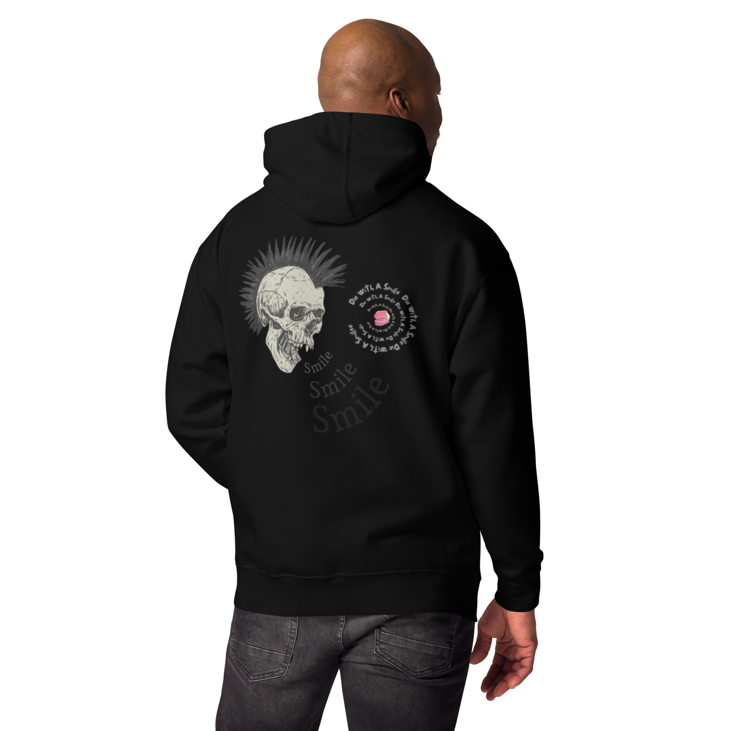 Die With A Smile Live Free Hoodie