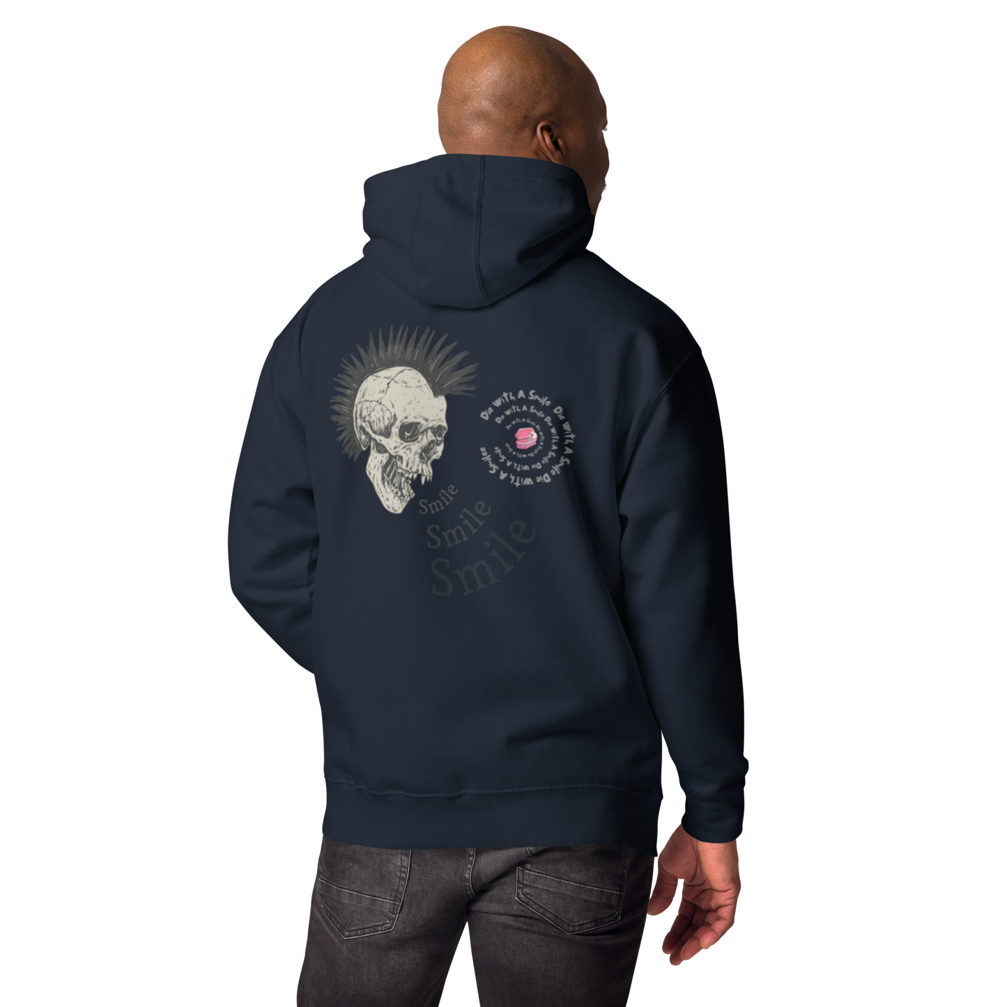 Die With A Smile Live Free Hoodie