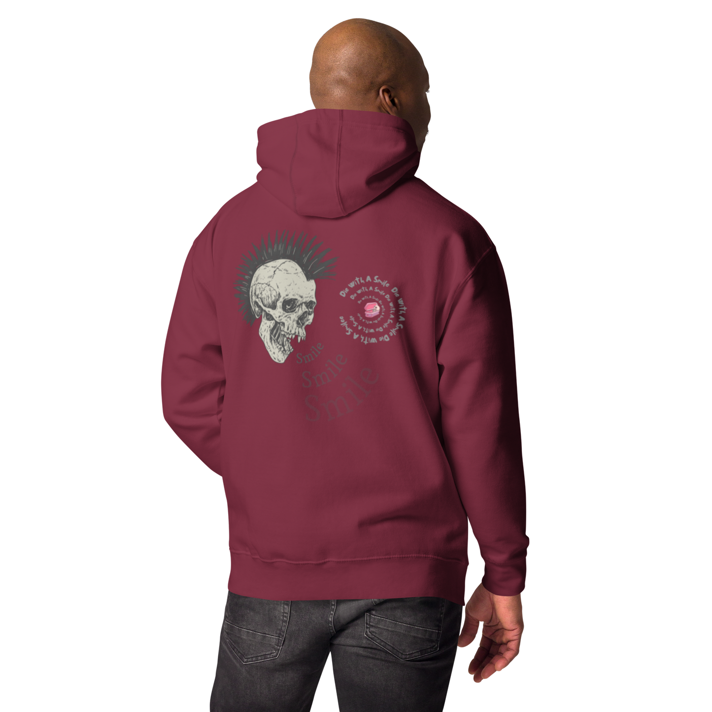 Die With A Smile Live Free Hoodie