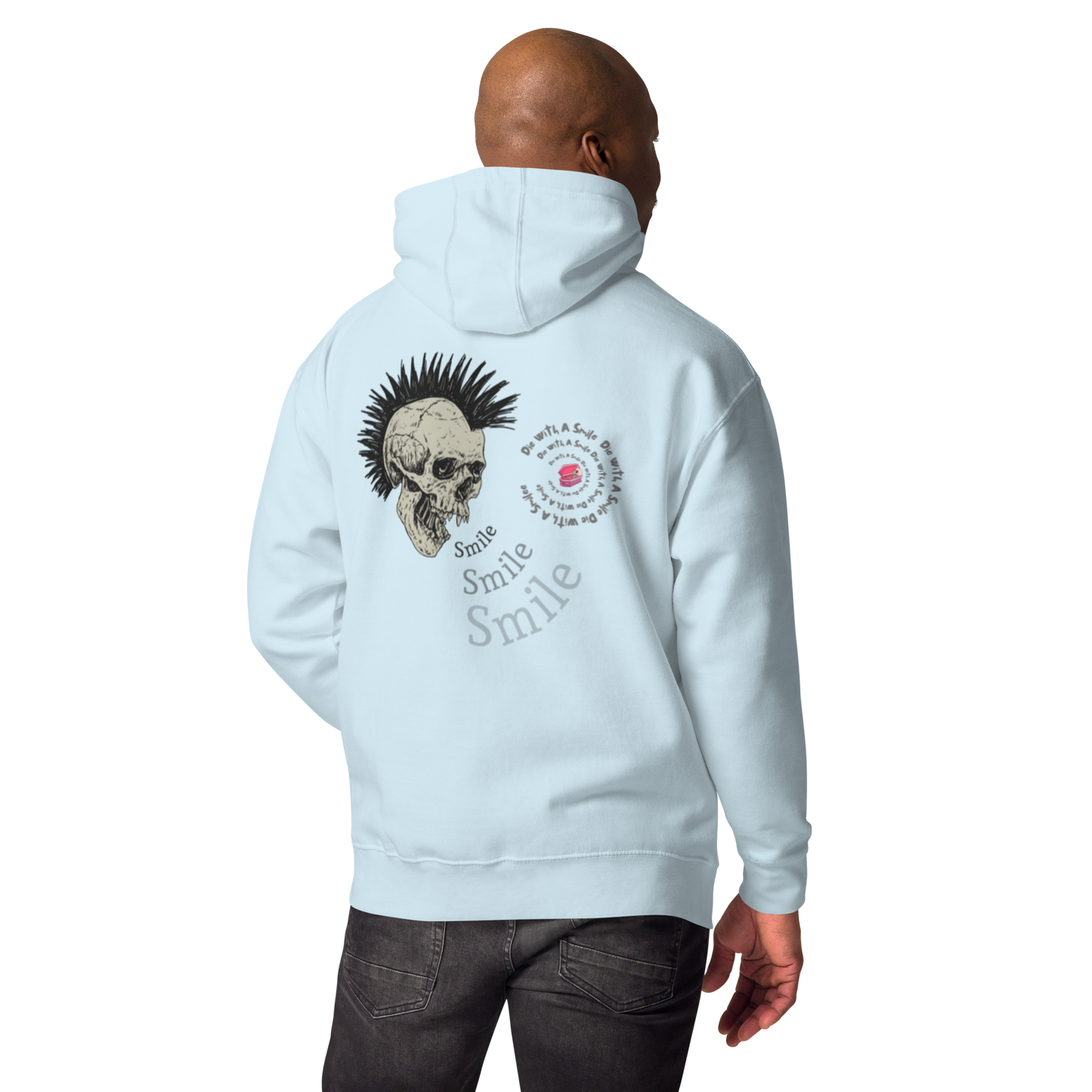 Die With A Smile Live Free Hoodie