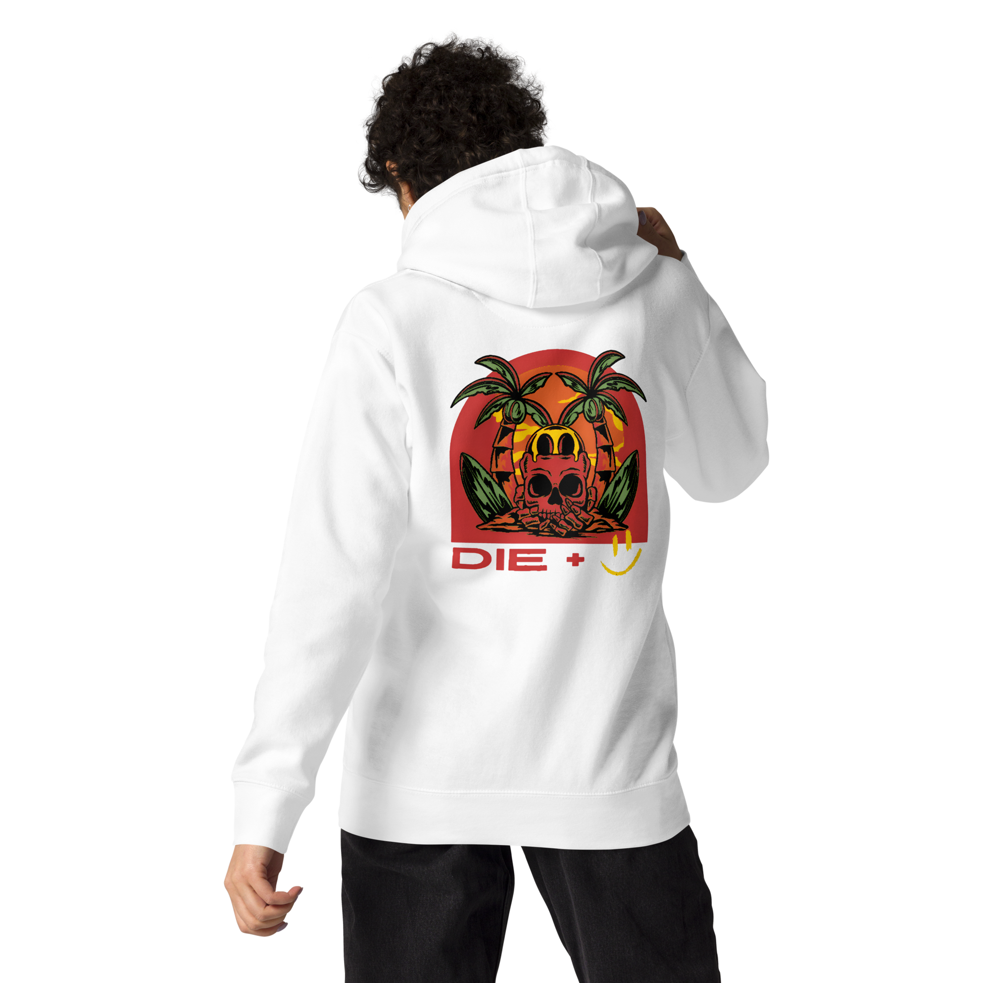 Die With A Smile Live Loud Hoodie